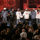 Grand Master Flash and The Furious Five perform onstage at the 22nd annual Rock And Roll Hall Of Fame Induction Ceremony on March 12, 2007.